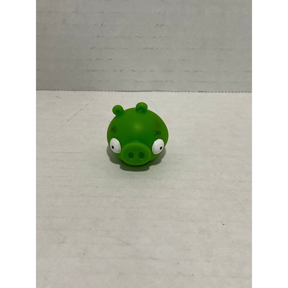 Rovio Action Figure Angry Birds Minion Pig Green Miniature 1" Excellent